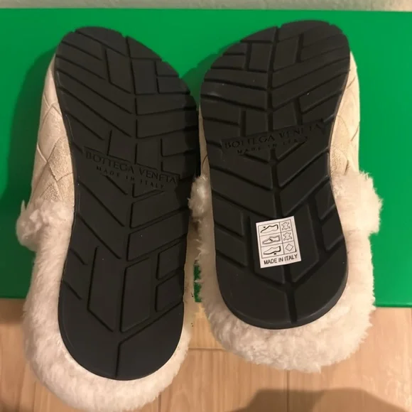 NWT Bottega Reggie Flat in  coco cachemire - Picture 7 of 10